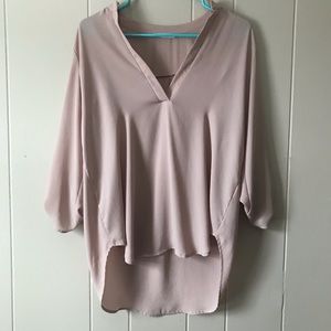 Three quarter sleeve blouse